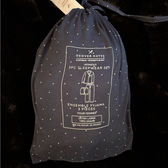 Denver hayes women’s 3 piece pj set - Picture 4 of 6